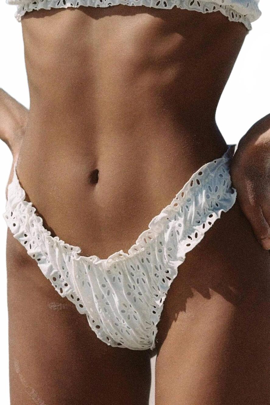 NEW JULIET women's the chloe bottom in broderie anglaise